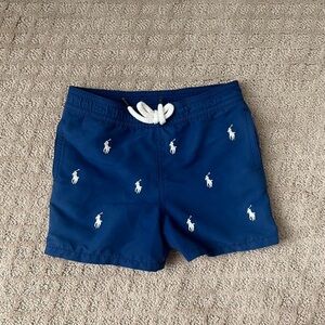 Polo by Ralph Lauren Kids Blue swim trunks